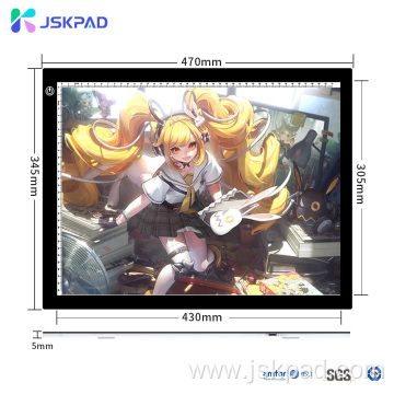 JSKPAD led drawing tracing pad A3-dc